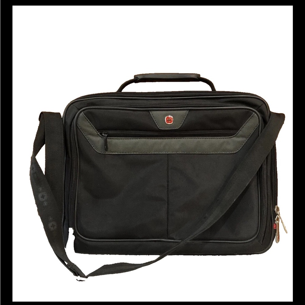 Wenger Swiss Army Shoulder Attaché Case EUC Very Stylish, Good Quality, Durable